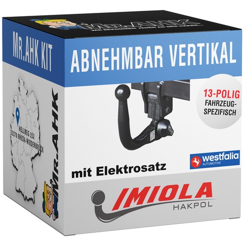 Anhängerkupplung vert