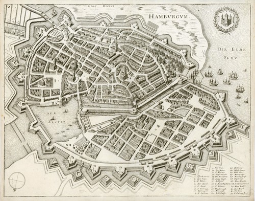 Hamburg gesamtansicht original - gesamtansicht,