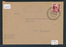 27379) DDR Landpost Ra2 10b Hopfgarten über Bad Lausick, Brf-VS 1950