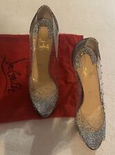 100% Original Christian Louboutin "Debout 100" Pumps High Heels Gr. 38.5 Pigalle