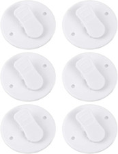 6 Stück Duschvorhang Clips