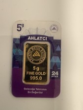 5G AHLATCI Goldbarren/Blister