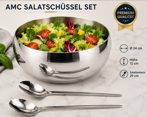 Amc salatschüssel mit - amc,