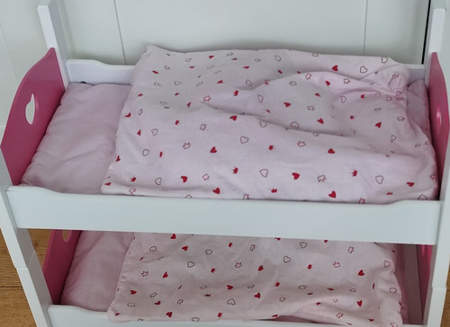 Puppen etagenbett aus holz - aus,