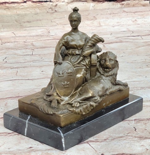 Bronze fortuna römische - bronze,
