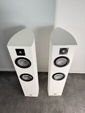 Gauder Akustik Vescova High End Standlautsprecher in Alu weiß mit Extender