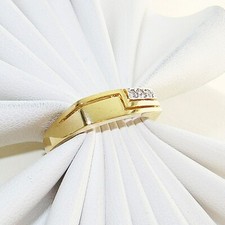 Ring gelbgold 333er - ring, zirkonias