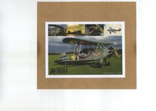POSTKARTE QUAX DOPPELDECKER FLUGZEUG FOCKE WULF FW 44 J  D-ENAY STIEGLITZ