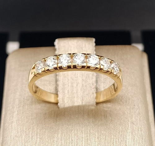 Gelbgold ring 750 und 7 - ring,