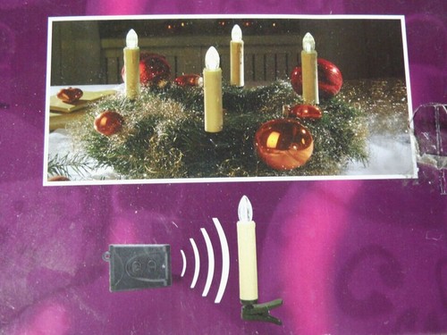 Kabellose weihnachtskerzen mit - kabellose,