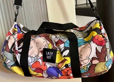 LAZY OAF & Looney Tunes Duffle Tasche Sporttasche Weekender London Streetwear