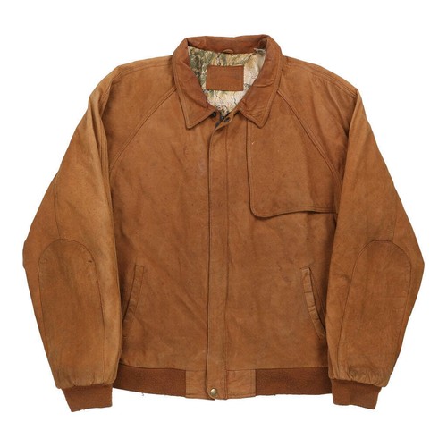 Marlboro lederjacke xl braun - lederjacke,