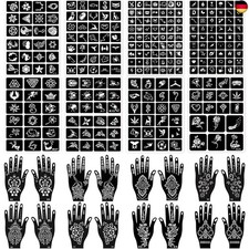 24 Blatt Henna Tattoo