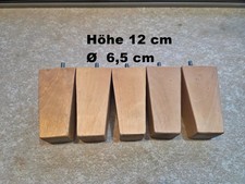 5x Konisch Holzbeine