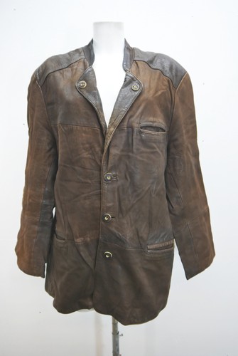 90er vintage lederjacke - 90er,