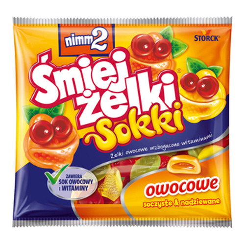 Nimm2 śmiejżelki sokki 90g - nimm2,