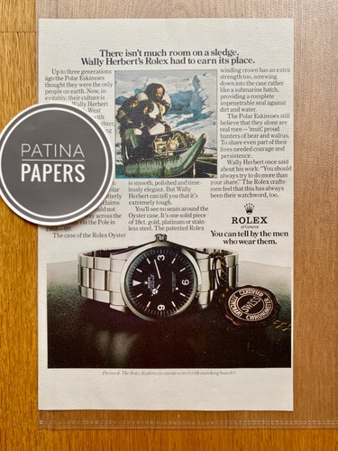 1974 rolex explorer 1016 wally - rolex,