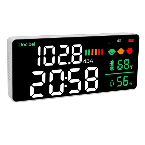 Decibel meter 11in led - 11in, display