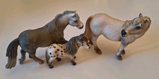 Schleich 3 Pferde Ponys