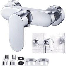 Duscharmatur Silber Wasserhahn