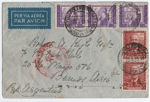 Königreich 1933 luftpost - königreich, "luftpost