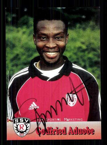 Godfried aduobe autogrammkarte - aduobe,