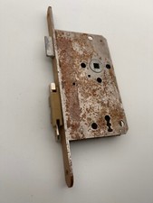 KFV Zimmertür Schloss Einsteckschloss Rechts Buntbart Stulp 20 Dorn 55 Rost!