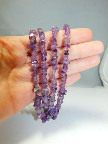 Lila amethyst polierte - lila,