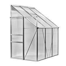 Alu Anlehn - Gewächshaus zum