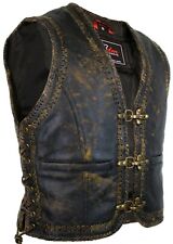 Herren Lederweste Vintage