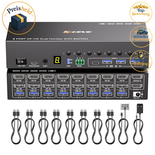 Kvm switch port monitore - port,