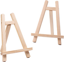 Mini Staffelei Holz 2 Stück