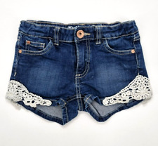 Tribu Hübsche Mädchen Kurze Jeans Hose Shorts in Gr. 104 (4 J)   Bamwolle