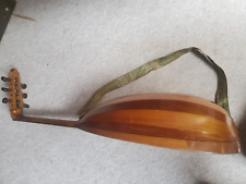 alte KnickhalsLaute "G. Drexel Nördlingen Ligyrophon" Caspari Wirbel / old Lute