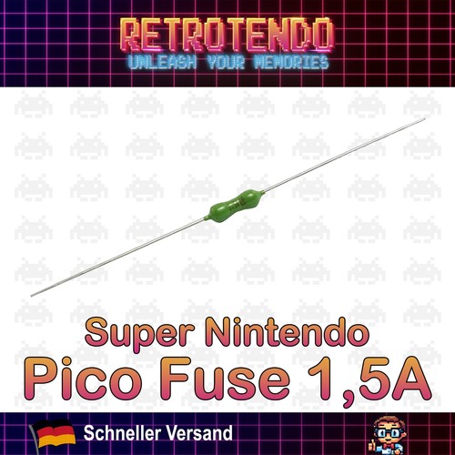 Ersatz super nintendo fuse - f1,