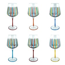 Set Mit 6 Sechs Murano Spritz