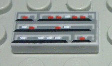 Lego Tile - Tile 1x2 New Grey