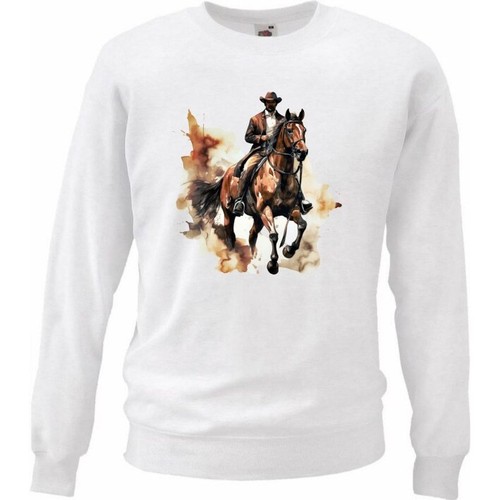 Sweatshirt sweater pferde - sweatshirt,