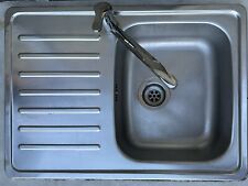 FYNDIG Einbauspüle 1Becken Edelstahl 50x70 inkl Lagan Einhand Mischbatterie IKEA