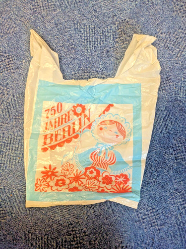 Original ddr plastik beutel - ddr,