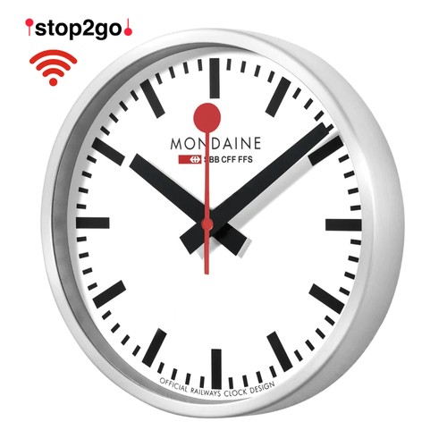 Mondaine wanduhr samrt - wanduhr, stop2go