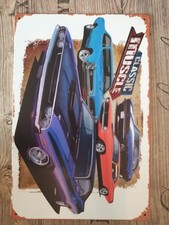 Blechschild Muscle V8 Mopar