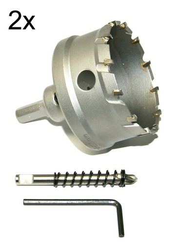 Set hartmetall lochsäge - set,