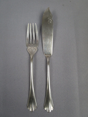 Wmf jugendstil fischbesteck - wmf,