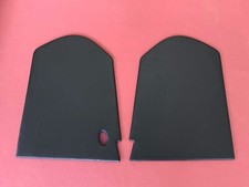 Fußraum A-Säulenverkleidung für Mercedes W113 Pagode ferig bezogen Leder Schwarz