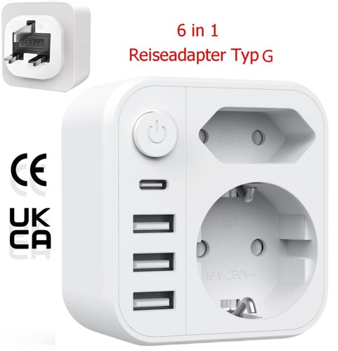 Reiseadapter england - uk,