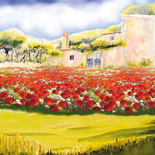 Servietten poppy - 20, servietten"poppy