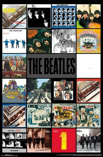 The beatles album covers - -,