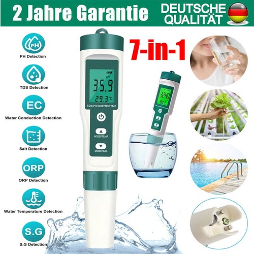 Digital wert tds ec - ph,