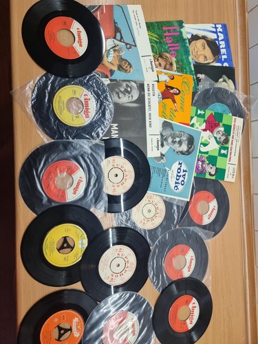 Schallplatte singles st - 21,
